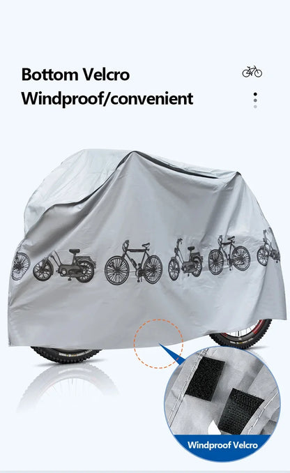 Bicycle Cover Outdoor Protection MTB Bicycle Case Cover Waterproof Dustproof Anti-UV Bike Gear All Seasons Bike Accessories Beauty World Shop