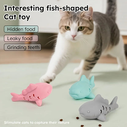 1pc Interactive Cat & Dog Toy - Durable Bite-Resistant Design, Hiding Food & Grinding Teeth Entertainment for Small Pets Beauty World Shop