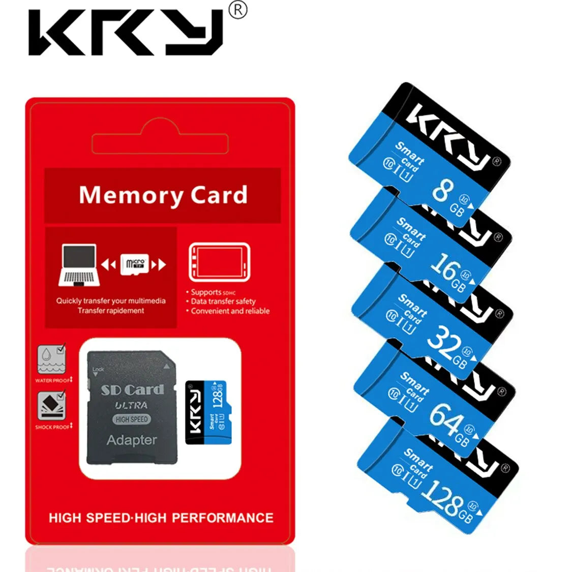 Micro Memory SD Card 128GB 32GB 64GB SD Card SD/TF Flash Card 32 64 128GB Class 10 Memory Card For Phone Beauty World Shop