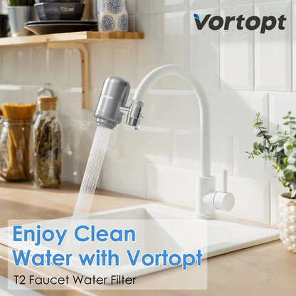 HOMEFISH Stainless Steel Faucet Tap Water Filter Purifier System, NSF Certified Reduces Lead, Chlorine & Bad Taste Kitchen Beauty World Shop