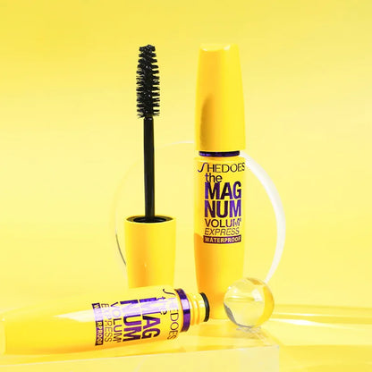4D Black Mascara Thickening, Lengthening, Curling, Waterproof Liquid Fiber Mascara Beauty World Shop
