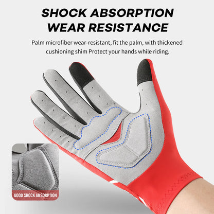1 Pair Breaking Wind Cycling Gloves Anti-slip Bicycle Mittens Racing Road Bike Glove MTB Biciclet Guantes Ciclismo Beauty World Shop