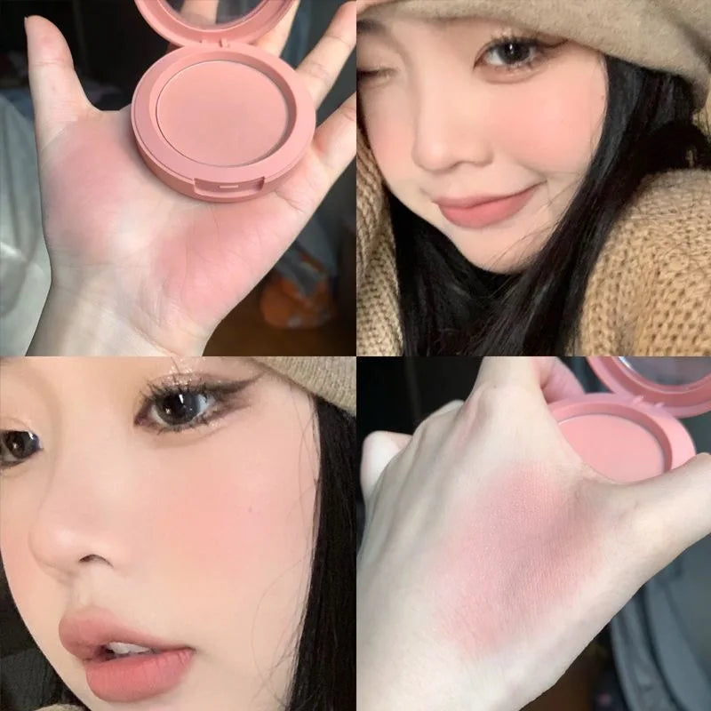 HERORANGE Creamy Blush Soft Matte Natural Color Long Lasting Daily Cheek Makeup For Women Beauty World Shop