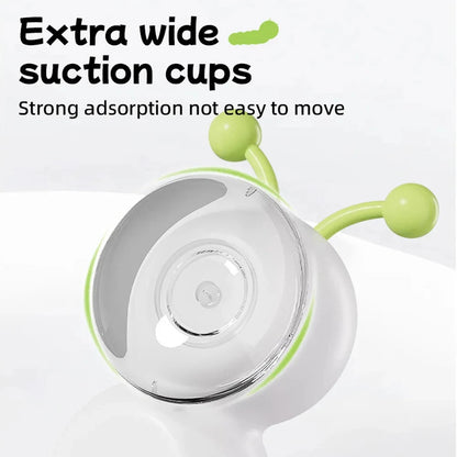 Caterpillar Interactive Cat Toy Motion Activated Wack A Worm Post Toy Rechargeable Automatic Teasing Cat Toy with Tail for Cats Beauty World Shop