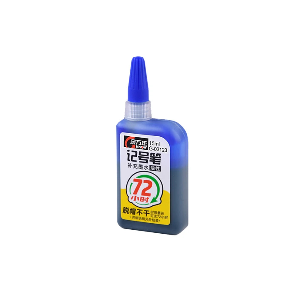 45mm Waterproof Deep Hole Marker Pens Long Nib Head Carpenter Pen Black/Blue/Red Ink for Multi-Purpose Woodworking Hand Tools Beauty World Shop