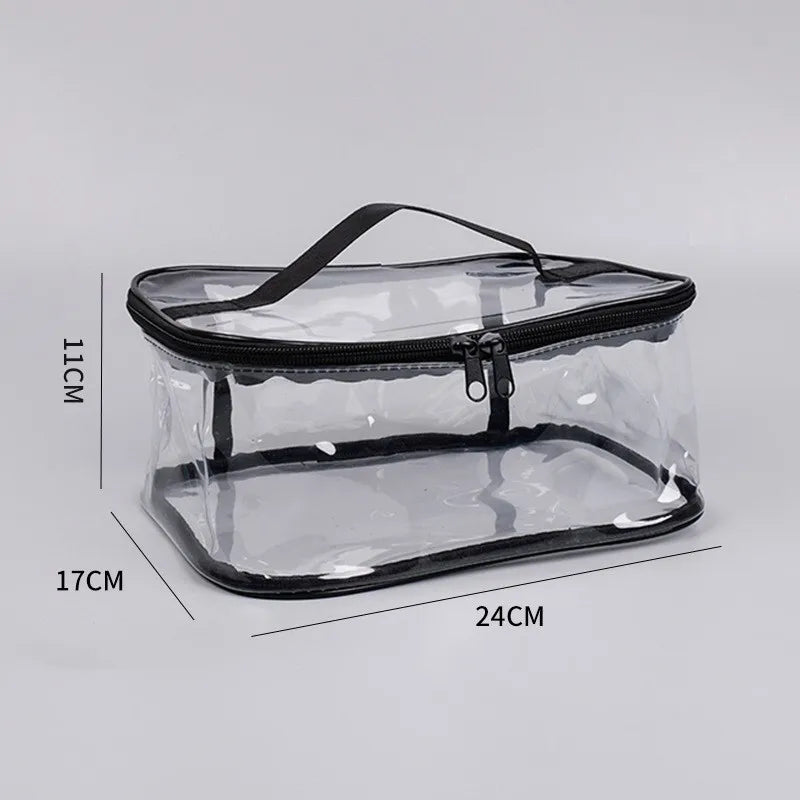 Transparent Mesh Zipper Toy Storage Bag - Large Capacity Puzzle and Block Organizer, Ideal for Toy and Building Block Storage So Beauty World Shop