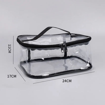 Transparent Mesh Zipper Toy Storage Bag - Large Capacity Puzzle and Block Organizer, Ideal for Toy and Building Block Storage So Beauty World Shop