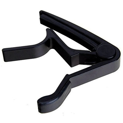 Guitar Capo for Acoustic and Electric Guitars Single Handed Capos Black Beauty World Shop