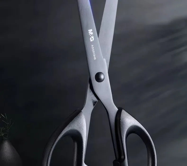 Black Blade Scissors, Sharp Multi-Color Household & Office Small Scissors, Paper Cutting Stationery for Handmade Crafts DIY Beauty World Shop