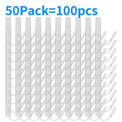 Tens Electrode Pads Reusable Electrodes Pads Replacement  EMS Muscle Stimulator Body Massager TENS Device  Accessories 7x1.5cm Beauty World Shop