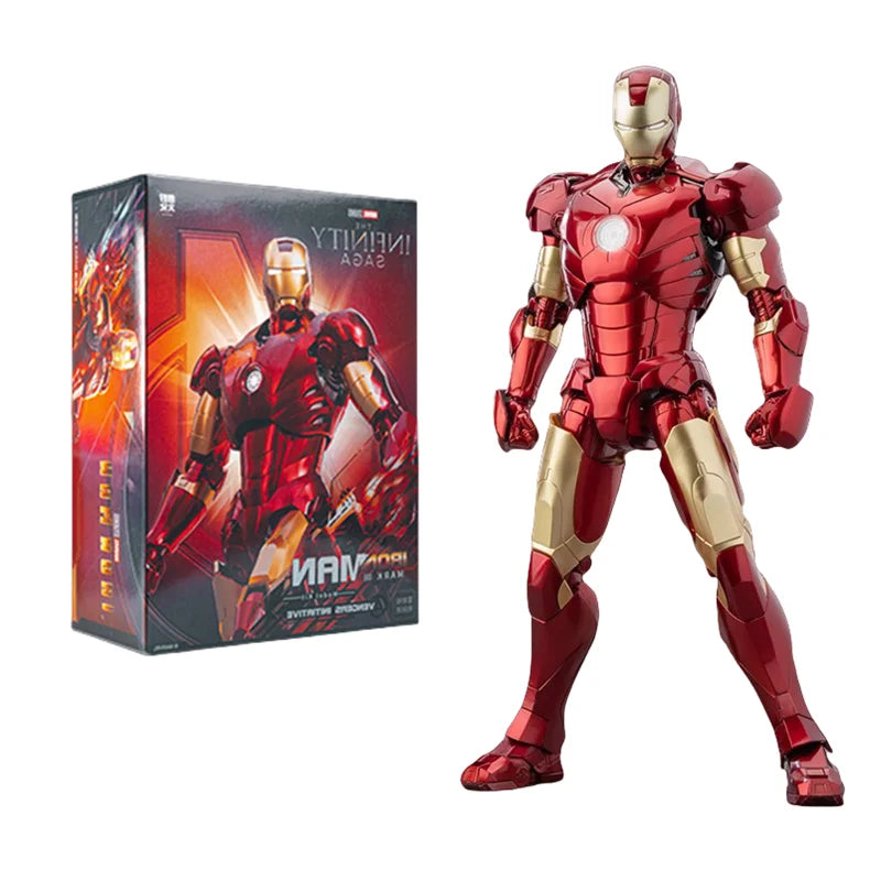 Fondjoy Iron Man Tony Stark MK1 MK2 MK3 MK4 MK5 MK6 MK7 Action Figure Toys Model Collect Garage Kit Children Birthday Gifts Beauty World Shop