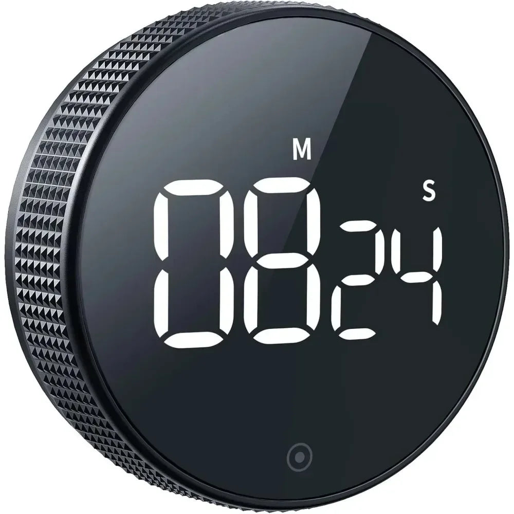 Kitchen Timer Digital Countdown Magnetic Egg Timer for Cooking with Constant Light Function for classrooms Quiet for Kids Adults Beauty World Shop