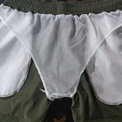 Mens Swim Trunks with Zipper Pockets Mesh Liner Summer Beach Board Shorts Quick Dry Swimming Bathing Suit Swimsuit Swimwear Beauty World Shop