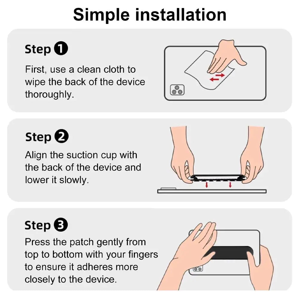 1pc Handed Tablet & Phone Grip with Arm Strap - Non-Slip Wrist Strap, Compatible with for iphone, for iPad, for Android Devices Beauty Trend Shop