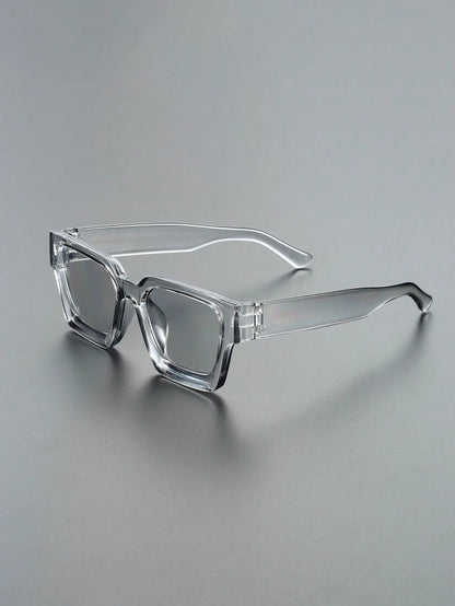 1/2 PC S Classic Fashion Square Plastic Frame Women Sunglasses For Men Daily Life Shades Eyewear Accessories. Beauty World Shop