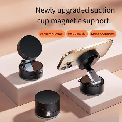 Car mobile phone magnetic Stand 2025 New type suction cup vacuum adsorption car special fixed mobile phone stand Beauty World Shop
