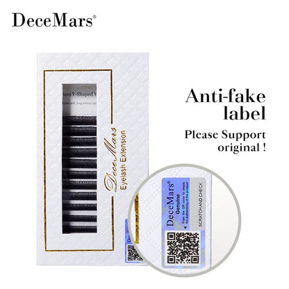 DeceMars YY Eyelash Extension 6mm-18mm Length Black Beauty World Shop