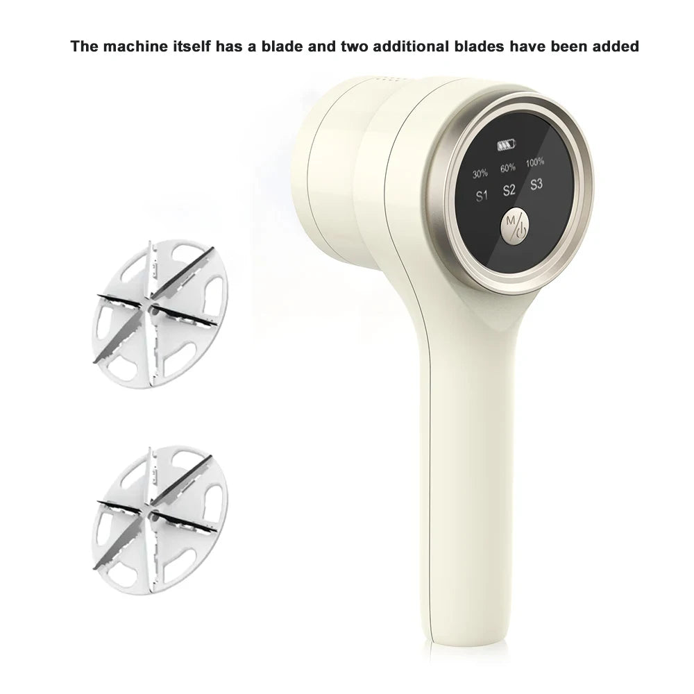 Lint Remover for Clothing Electric Pellet Fluff Remover Rechargeable Portable Fabric HairBall Shaver Removes Lint from Clothes Beauty World Shop