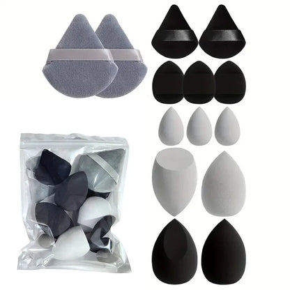 4/14Pcs Makeup Sponge Cosmetic Blender Beauty Egg Foundation Sponges Puff  Powder Puffs Make Up Accessories Women Makeup Tools Beauty World Shop