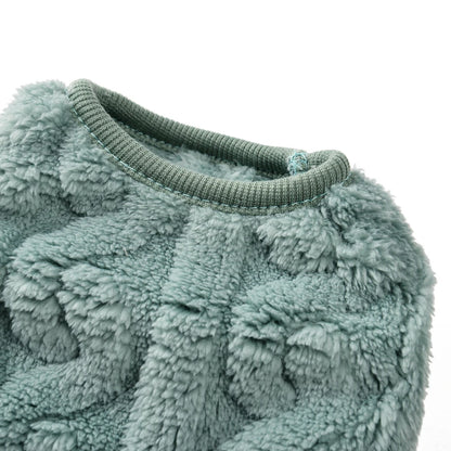Fleece Warm Dog Cloth Sleeveless Soft Cozy Plush Vest Puppy Winter Overall for Small Medium Pet Sweatshirt  for Dog and Cat Beauty World Shop