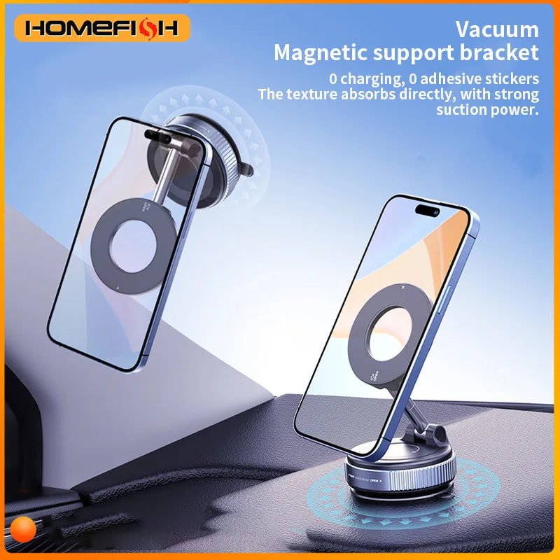 HOMEFISH K007 Magnetic Phone Holder｜Three-axis Rotation For Free Adjustment｜A Convenient Choice For Multiple Scenarios. Beauty World Shop