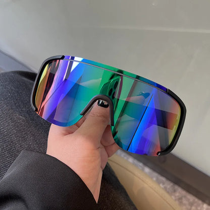 New Y2K Style Cycling Sunglasses Windproof Glasses for Men Women Retro-Reflective Sheeting Lens Road Riding Sport Glasses Beauty World Shop