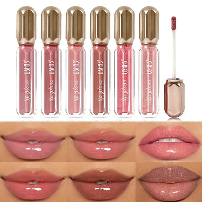 Mirror Pearl Lip Gloss Waterproof Long Lasting Moisturizing Lipstick Shine Glitter Lip Gloss Women Makeup Cosmetic Beauty World Shop