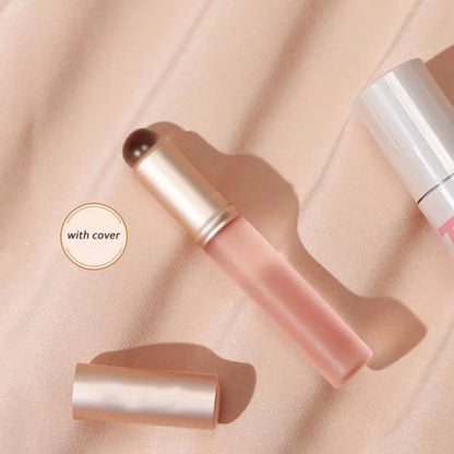 Upgrade Silicone Lip Brush With Cover Angled Concealer Brush Lipstick Application Smudge Balm Lip Make Up Brush Cosmetic Tool Beauty World Shop