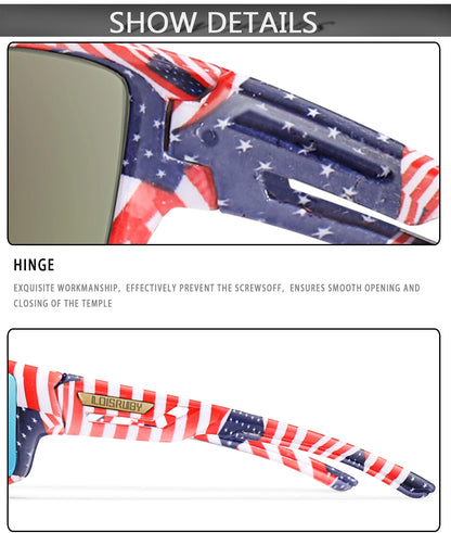 LOISRUBY Polarized Fishing Sunglasses Men Camouflage Driving Outdoor Sports Cycling Running Goggles UV400 Tackle Eyewear Beauty World Shop