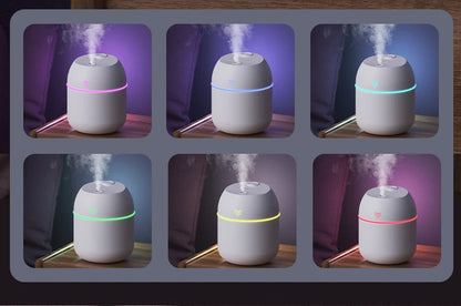 220ML big fog amount usb air humidifier Small desktop humidifier home intelligent car aromatreatment machine Beauty World Shop