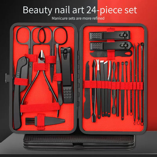 Nail Clipper Set Set Convenient Beauty Tools Nail Clipper Manicure Nail Trimmer Pedicure Knife Ear Peeling Knife Nail Manicure T Beauty World Shop