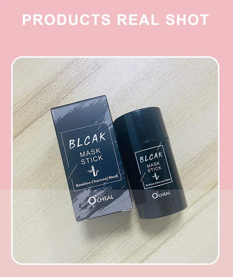 Solid facial mask Stick Green Tea Honey Peach Cleaning Pore Moisturizing Long Charcoal Eggplant Mud Film Beauty Trend Shop