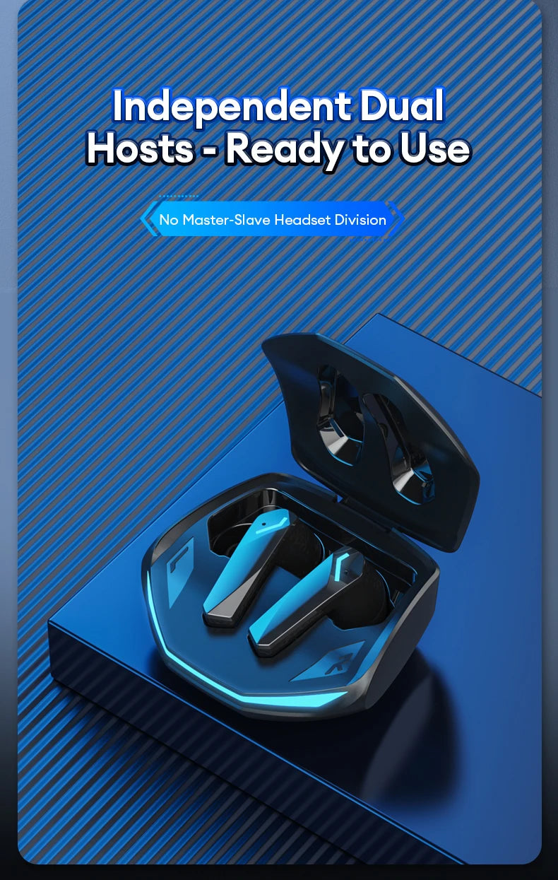 Choice Lenovo GM2 Pro Wireless Bluetooth 5.3 Earphones Gaming Low Latency Dual Mode Music Earbuds Sports In-Ear Headset With Mic Beauty World Shop