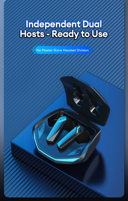 Choice Lenovo GM2 Pro Wireless Bluetooth 5.3 Earphones Gaming Low Latency Dual Mode Music Earbuds Sports In-Ear Headset With Mic Beauty World Shop