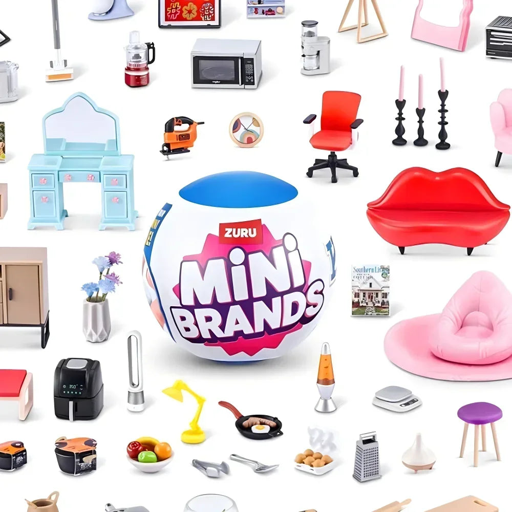 Zuru 5 Surprise Mini Brands Toys Zuru Mystery Blind Box Original Miniature Toy Childrens Surprise Blind Box Toy Gifts Cute Toys Beauty World Shop