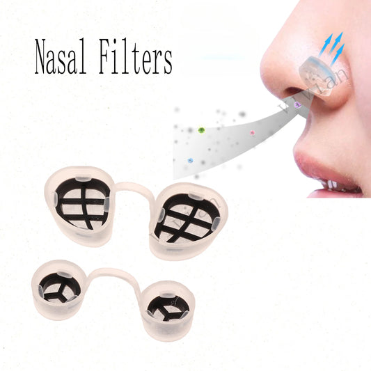 Comfortable Nose Invisible Nasal Filters Anti Air Pollution Pollen Allergy Mask Removable Nose Dust Filter Beauty World Shop