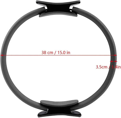 1Pcs Yoga Pilates Ring Non-slip Sports Resistance Ring Fitness Shaping Ring Pelvic Floor Muscle Training Fitness Yoga Equipment Beauty World Shop