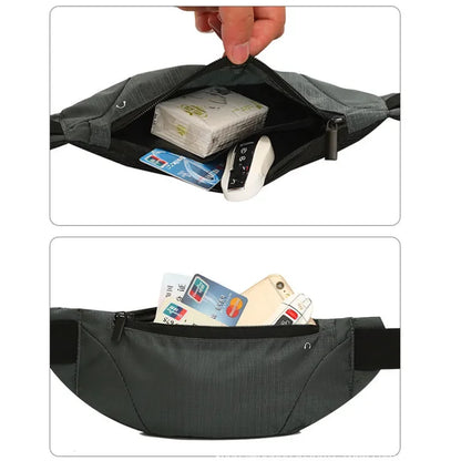 1PC Fanny Packs Women Men Running Bag Waist Pack Hip Bum Belt Sports Lightweight Waterproof Breathable Phone Pouch Beauty Trend Shop