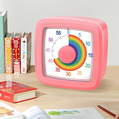 Visual Timer Children's Self-discipline Tool Countdown 60-minute Student Learning Homework Time Pomodoro Stopwatch Management Beauty World Shop