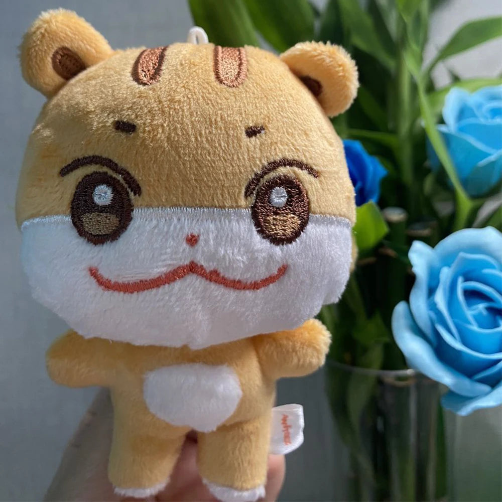 10CM Pop-up Store Doll Keychain ANITEEZ Cartoon Cute Plush Pendant Keyring Bag Accessories Kpop Yunho Yeosang Fans Gifts Beauty World Shop