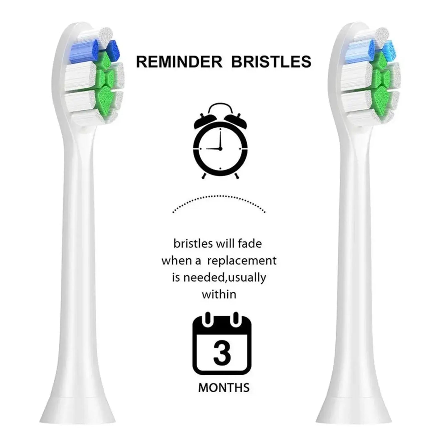 4/8/12/16 Pcs Replacement Toothbrush Heads Compatible with Philips Sonicare Electric Toothbrush Refills for 1100 2100 4100 5100 Beauty World Shop