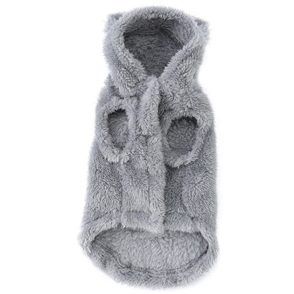 Fleece Warm Cat Costume For Winter Autumn Cute Soft Cats Clothes For Small Medium Dog Kitty Kitten Sweater Funny Pet Coat Sphynx