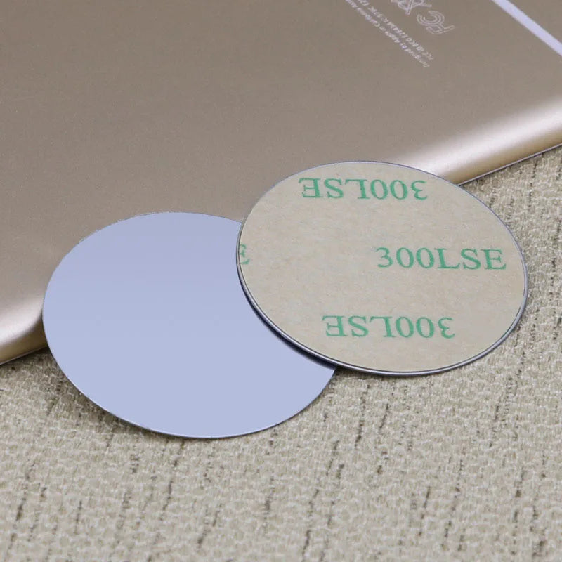 Metal Plate For Car Phone Holder Magnetic Universal Iron Sheet Disk Sticker Mount Mobile Phone Magnet Stand For IPhone Beauty World Shop