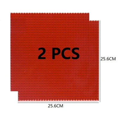 2Pcs Base Plate 32*32 32*16 Studs Classic Figures Building Blocks Plates Bricks Baseplate Blocks Children Toys For Kid Gifts Beauty World Shop