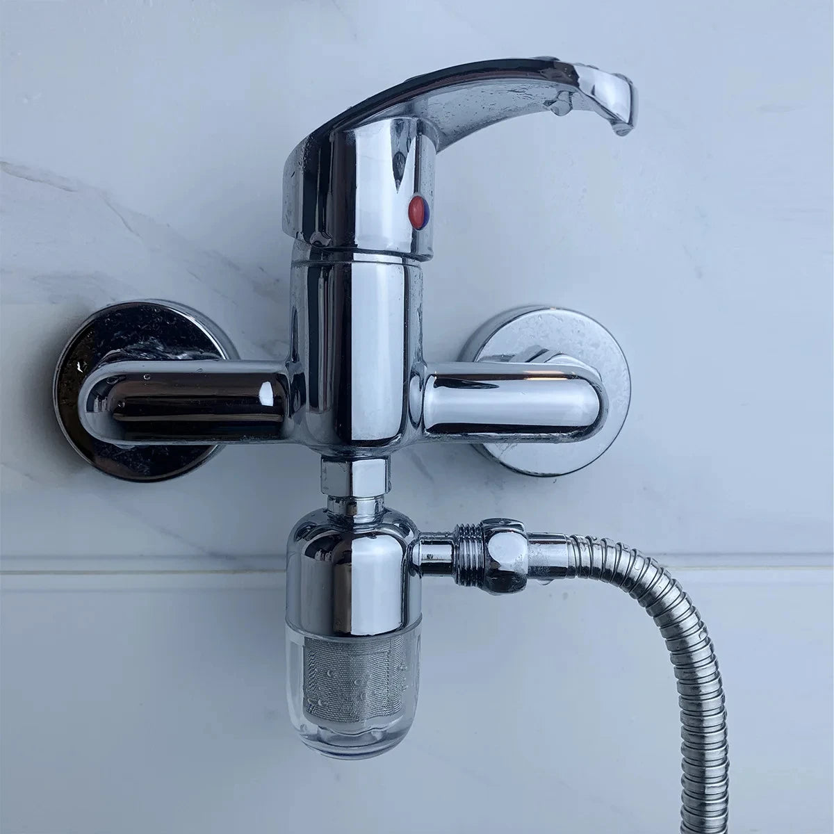 Stainless Steel Household Water Filter Front Inlet Tap Anti-Scale Shower Purifier for Drinking Water Beauty World Shop