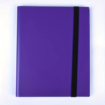 Trading card binder 4 pockets, 20 pages of 160 cards, side loading card book, football basketball card collector Beauty World Shop