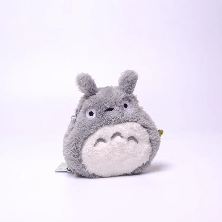 12cm Cartoon Totoro Plush Coin Purse Kawaii Japanese Toy Totoros Doll Cute Movie Character Children Birthday Gift Beauty World Shop