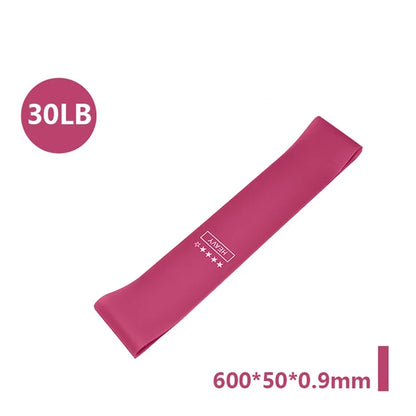Portable Fitness Workout Equipment Rubber Resistance Bands Yoga Gym Elastic Gum Strength Pilates Crossfit Women Weight Sports Beauty World Shop