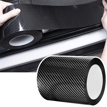 1-10m Nano Carbon Fiber Car 3D Tape Sticker Door Mirror Paste Protector Strip DIY Protection Protective Film Waterproof Adhesive Beauty World Shop