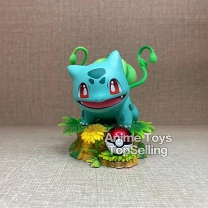 10cm/3.94in Anime Pokemon Figure Bulbasaur Action Figures Pvc Collection Model Toys for Children Gifts Beauty World Shop